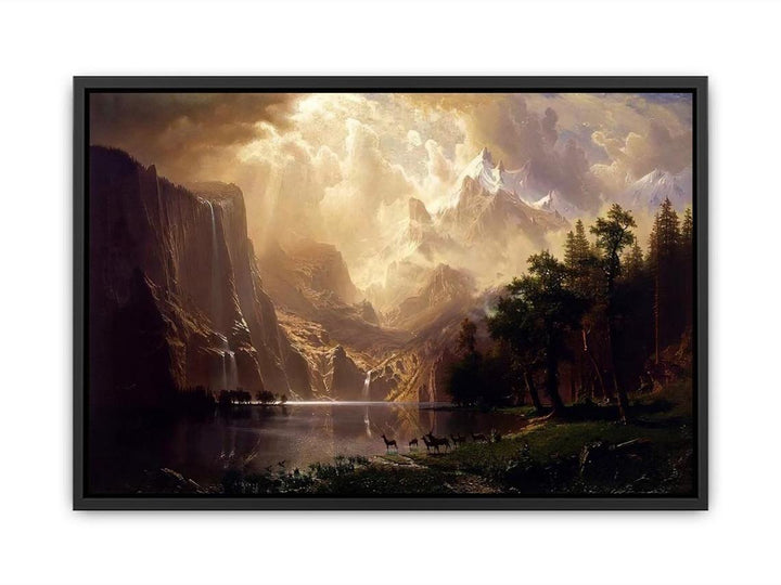 Among The Sierra Nevada Mountains California Canvas Print