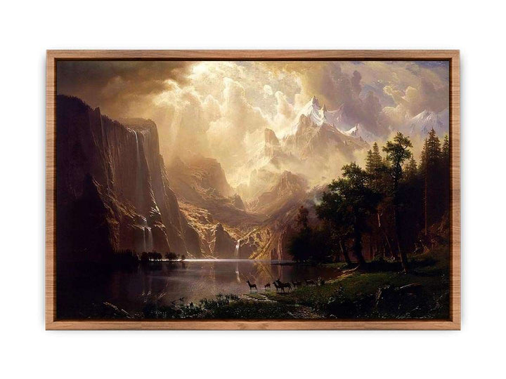 Among The Sierra Nevada Mountains California  Poster
