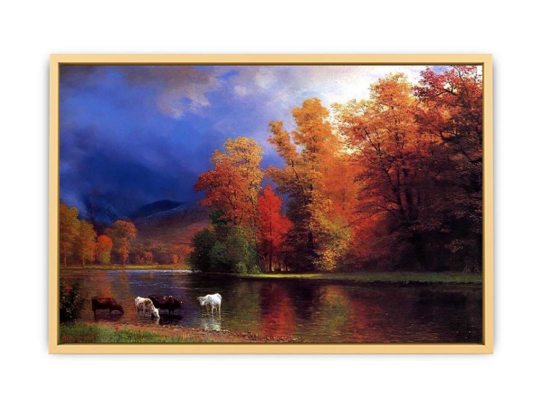 On The Saco Streched canvas