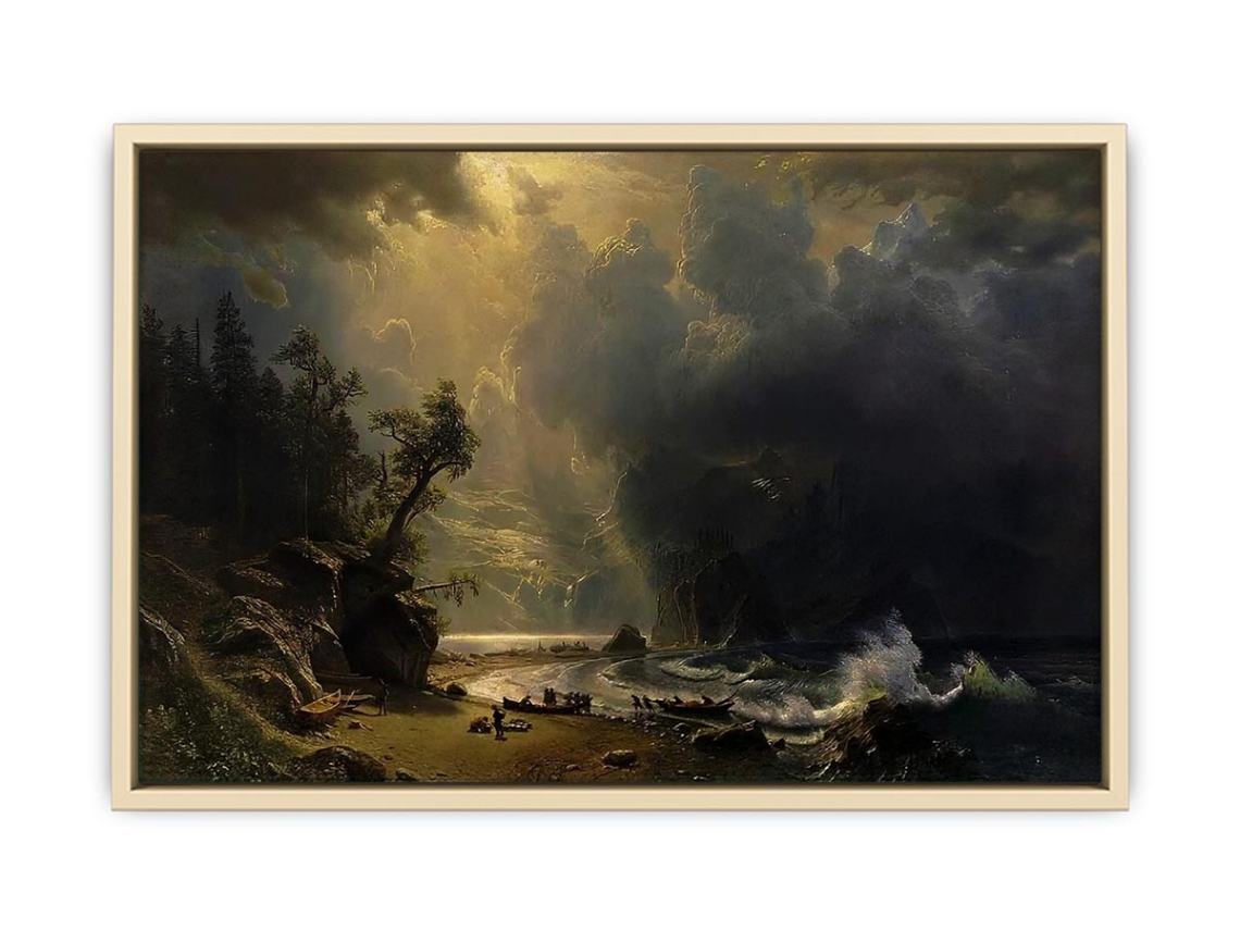Puget Sound On The Pacific Coast  Art Print