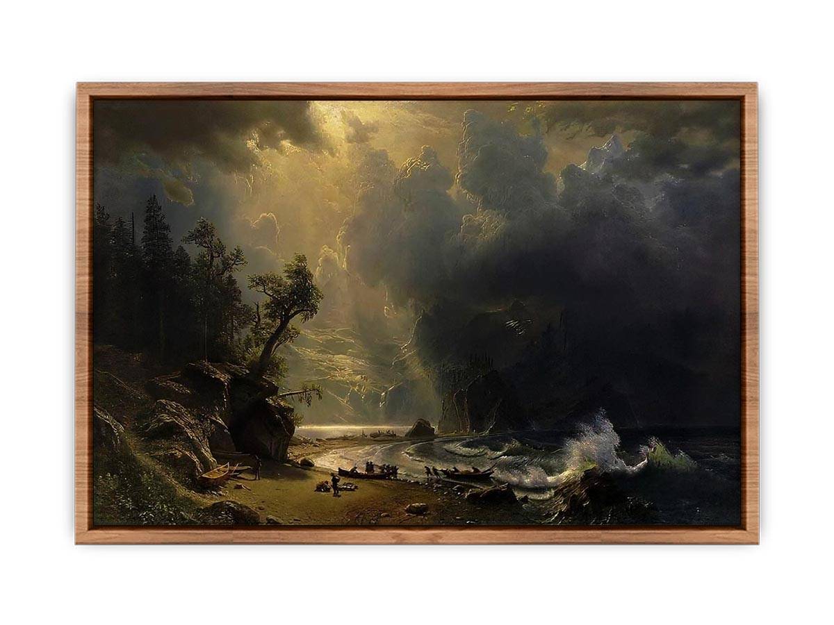 Puget Sound On The Pacific Coast  Poster