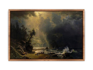 Puget Sound On The Pacific Coast  Poster