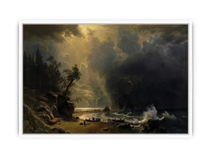 Puget Sound On The Pacific Coast Framed Print