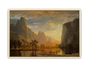 Valley of the Yosemite 1864  Art Print
