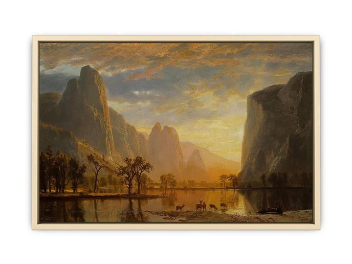 Valley of the Yosemite 1864  Art Print