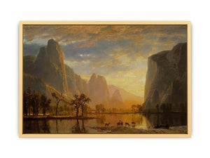 Valley of the Yosemite 1864 Streched canvas