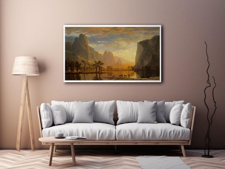 Valley of the Yosemite 1864  Painting