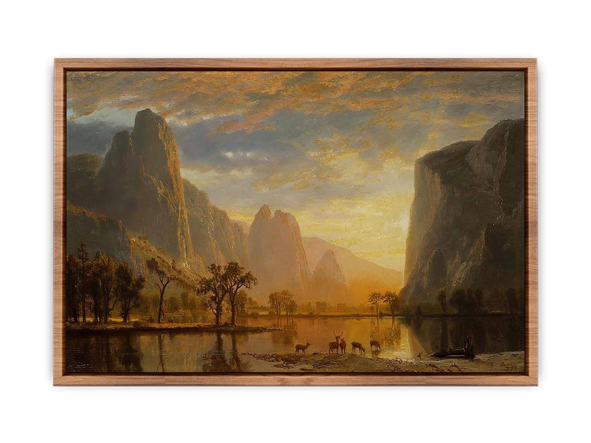 Valley of the Yosemite 1864  Poster