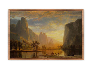 Valley of the Yosemite 1864  Poster