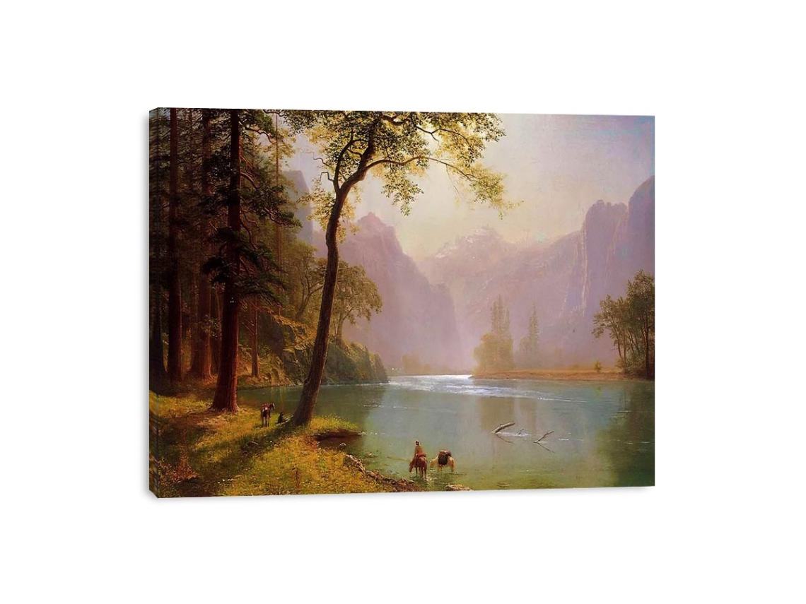 Kern's River Valley, California by Albert Bierstadt Painting