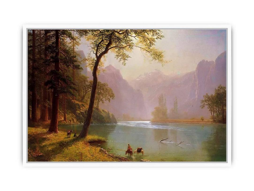 Kern's River Valley, California Framed Print