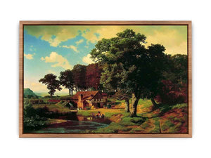 A Rustic Mill  Poster