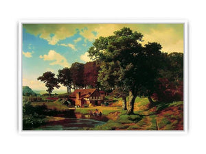 A Rustic Mill Framed Print