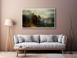 Sierra Nevada I by Albert Bierstadt Painting 