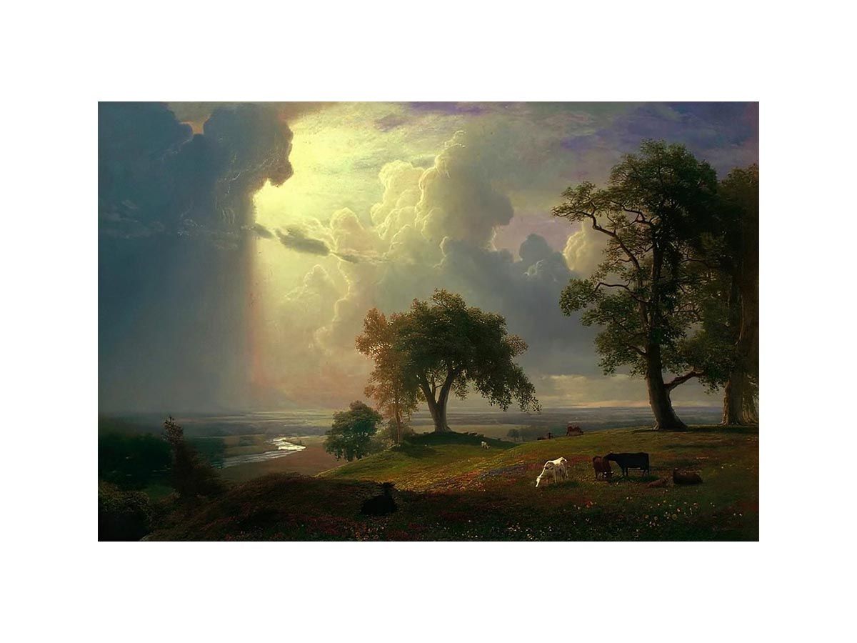 California Spring by Albert Bierstadt