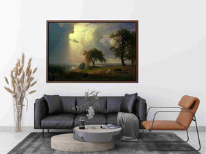 California Spring by Albert Bierstadt Painting 
