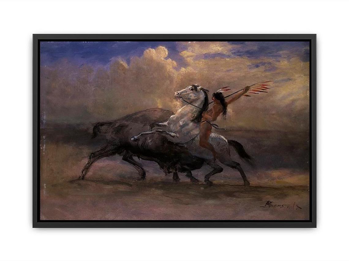 The Last of the Buffalo II Canvas Print
