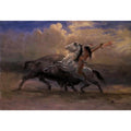 The Last of the Buffalo II by Albert Bierstadt