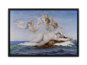 The Birth of Venus by Alexandre Cabanel Canvas Print
