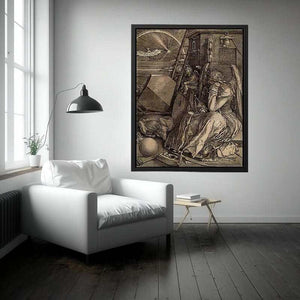 Melancholy I  by Albrecht Durer Painting 