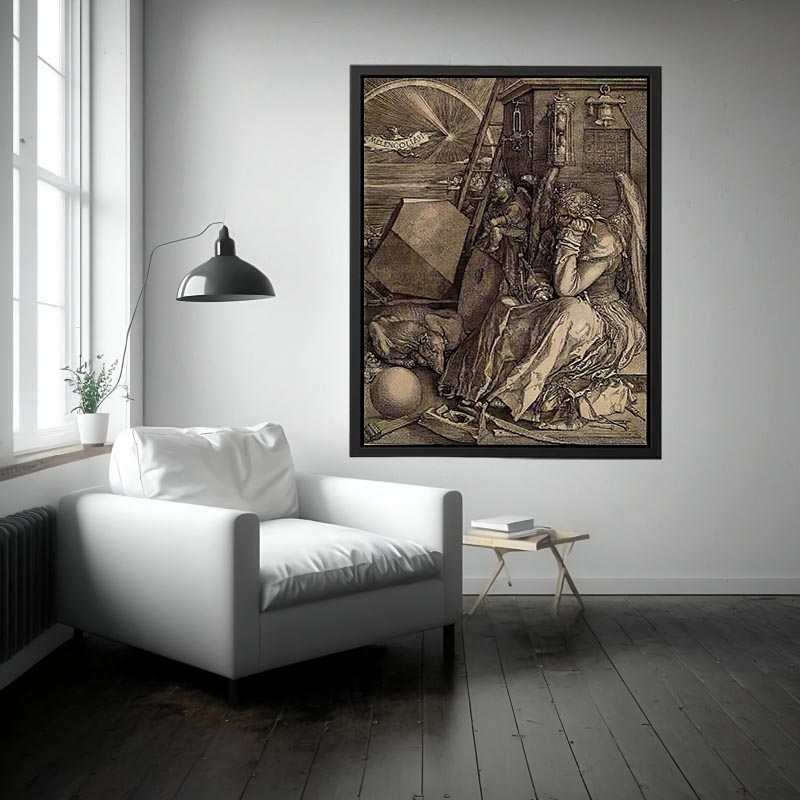 Melancholy I  by Albrecht Durer Painting 