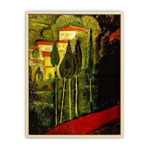 Paesaggio del Midi  Art Print
