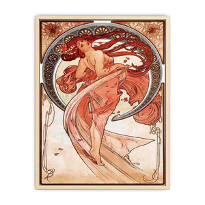 Dance By Alphonse Mucha  Art Print