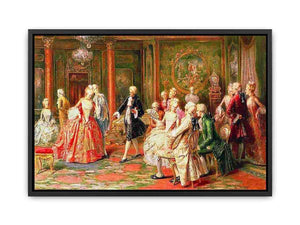 The Waltz by A. Zoffoli Canvas Print