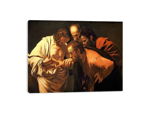 Doubting Thomas by Caravaggio Painting 