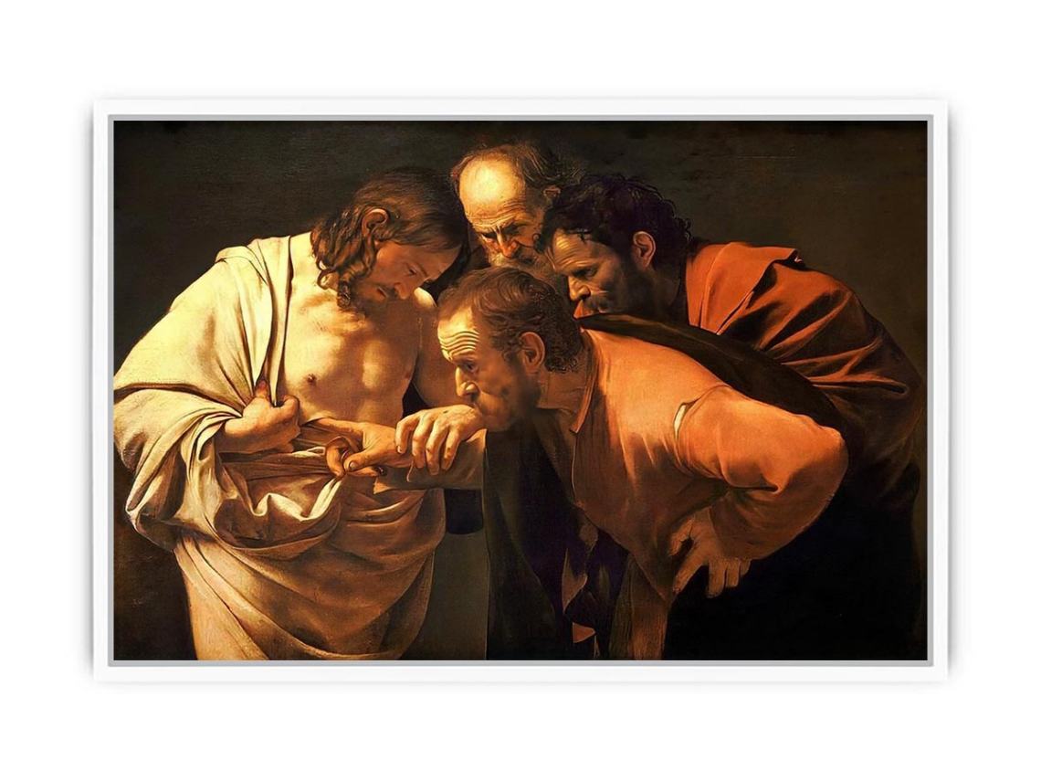Doubting Thomas Framed Print