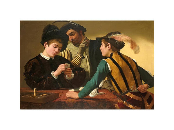 The Cardsharps by Caravaggio