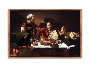 Supper at Emmaus 1601-02  Poster