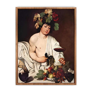 Bacchus by Caravaggio  Poster