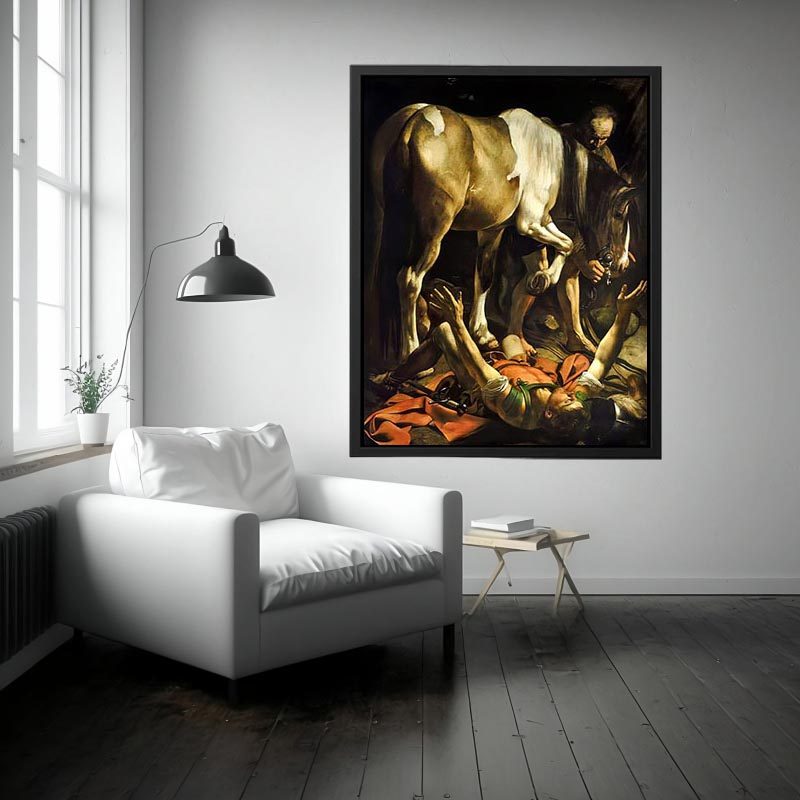 Conversion of St. Paul by Caravaggio Painting 