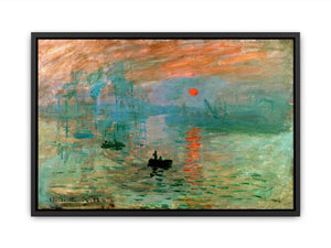 Impression Sunrise by Monet Canvas Print
