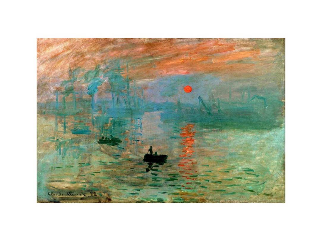 Impression Sunrise by Monet