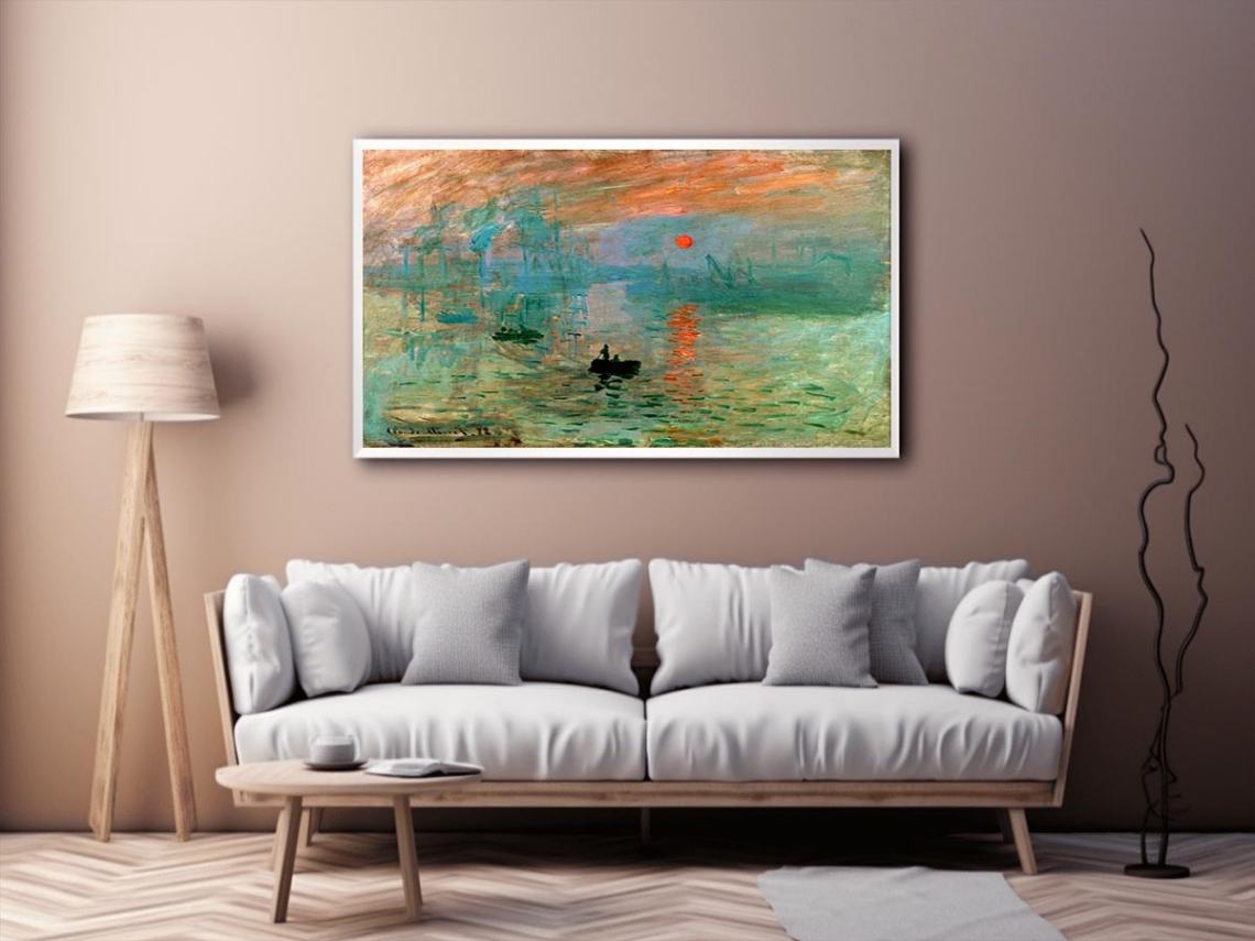 Impression Sunrise by Monet  Painting