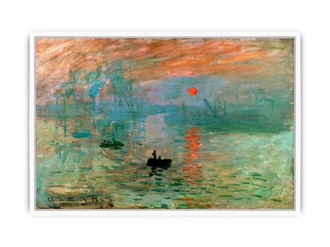 Impression Sunrise by Monet Framed Print