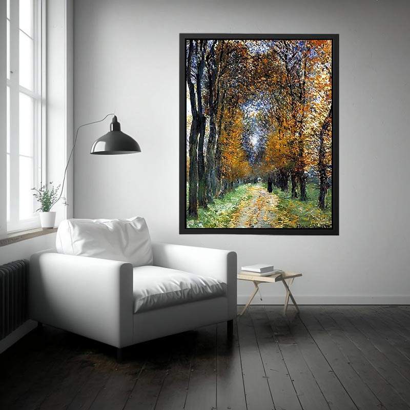 The Avenue by Claude Monet Painting 