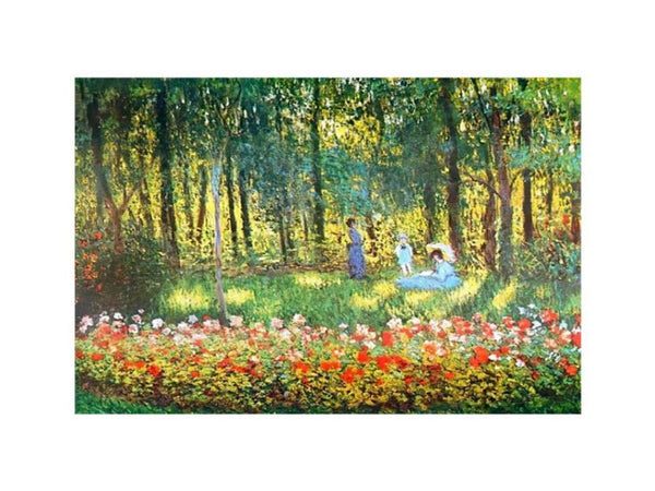 The Artists Family In The Garden