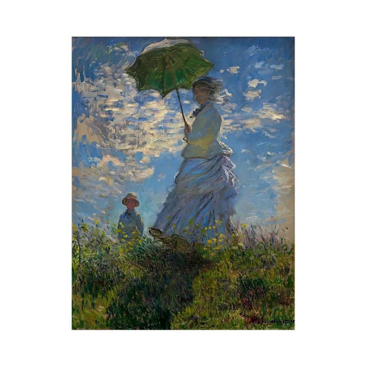 The Walk Woman With A Parasol
