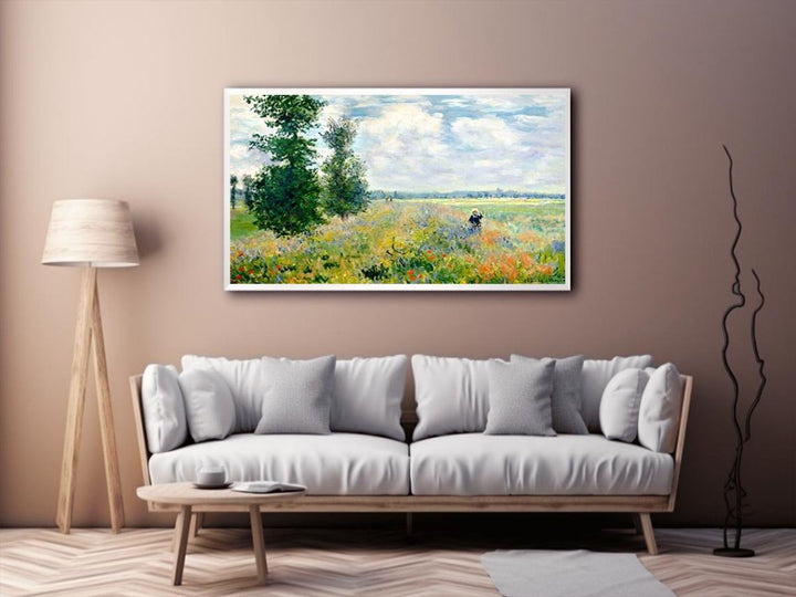 Poppy Field Argenteuil  Painting