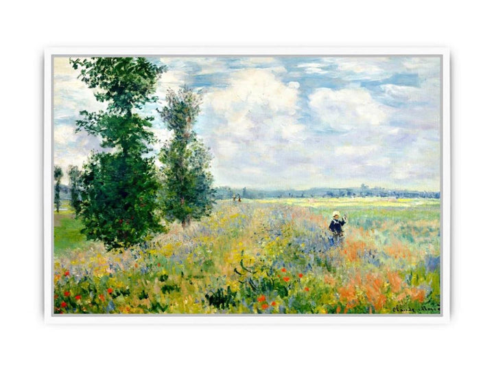 Poppy Field Argenteuil Framed Print