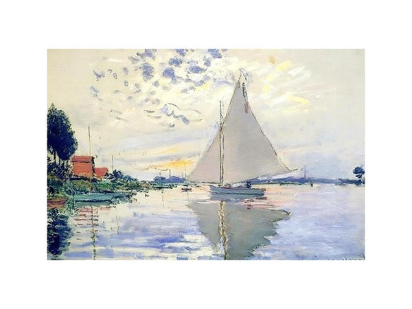 Sailboat At Le Petit Gennevilliers