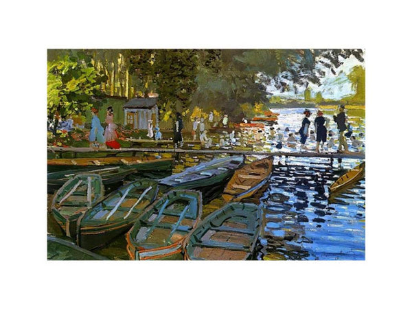 Bathing at la Grenouilliere 1869