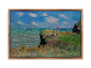 The Cliff Walk Pourville  Poster