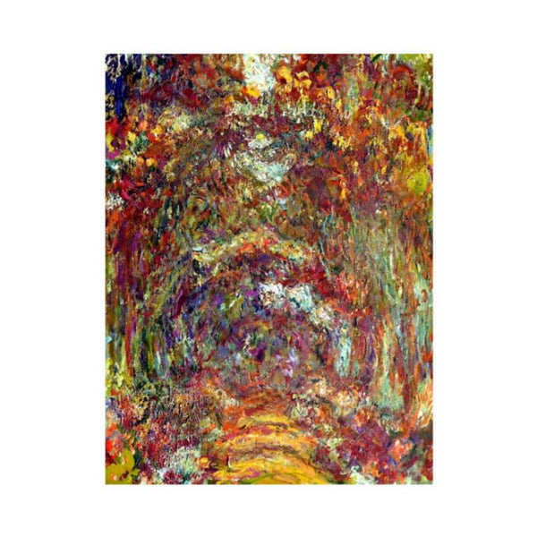 The Path Under The Rose Trellises Giverny