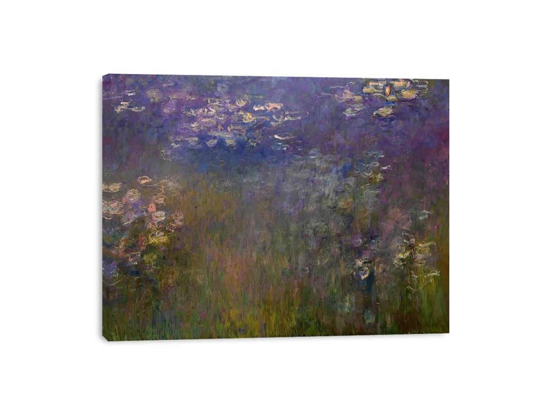Agapanthus (center panel) by Claude Monet Painting 