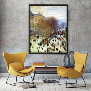 Boulevard des Capucines 3 by Claude Monet Painting 