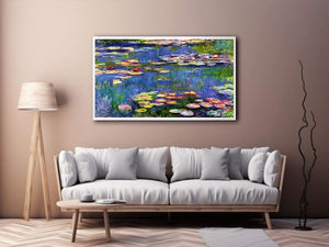 Water Lilies by Claude Monet Painting 